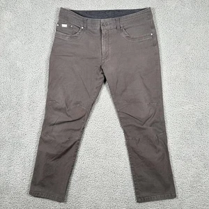 Kuhl Legendary Pants Mens 36x30 Gray Vintage Patina Dye Outdoor Hiking Casual - Picture 1 of 7