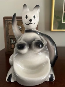 Comò vintage 1956 USA ceramica BOXING CANGURO caddy valet pulp fiction - Foto 1 di 12