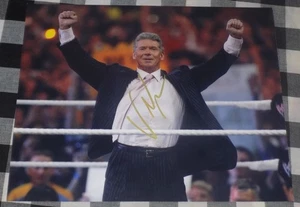 Vince McMahon Signed 8x10 Photo WWE WWF - Picture 1 of 1