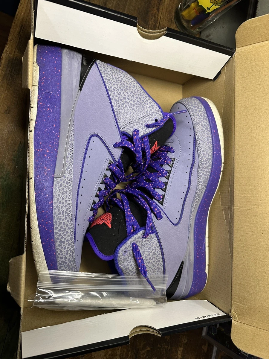シューズ(男性用) NIKE AIR JORDAN 2 Retro Iron Purple Mens Jordan 2 Retro “Iron Purple” Size 8.5 Style code #385475-553
