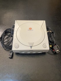 SEGA Dreamcast Console Av and Power Cord Only - White.  (Tested and Working)
