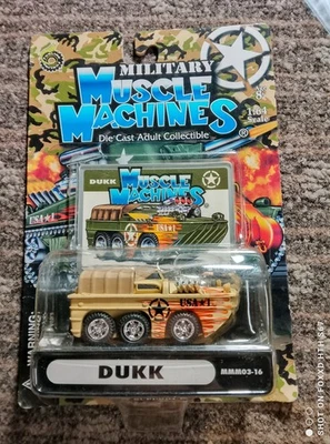 MILITARY MUSCLE MACHINES DUKK TANK 1:64 - Image 1 of 2