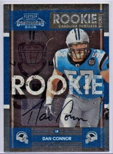 2008 Playoff Contenders #120, DAN CONNER RC Auto, Tennessee Titans - Picture 1 of 2