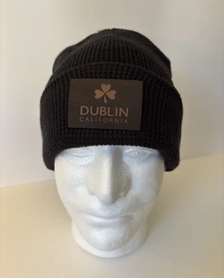 Port Authority Dublin California Cuffed Beanie 黑色 — 第 1/4 张图片