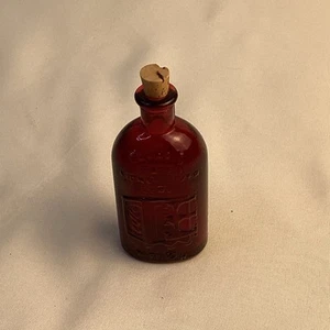 Vintage Wheaton Mini Bitters Bottle, Frank’s Kidney Liver Cure, Red - Picture 1 of 5