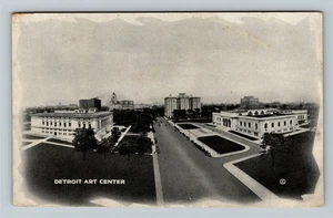 Detroit Mi-Michigan, Detroit Art Center Vintage Souvenir Postkarte - Bild 1 von 2