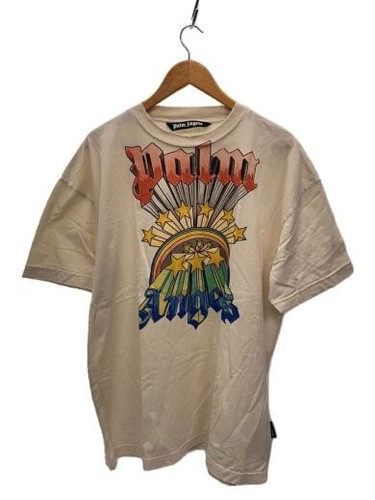 Palm Angels T shirt XL Cotone BEG PMAA072F23JER005