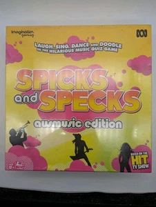 Spicks and Specks ausmusic edition Board Game - NEW & Factory Sealed - Picture 1 of 9