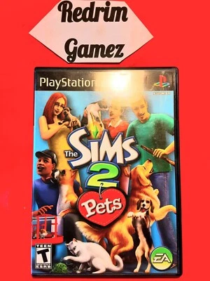 Sims 2 Pets COMPLETE Black Label Video Games EA Games - Image 1 of 3