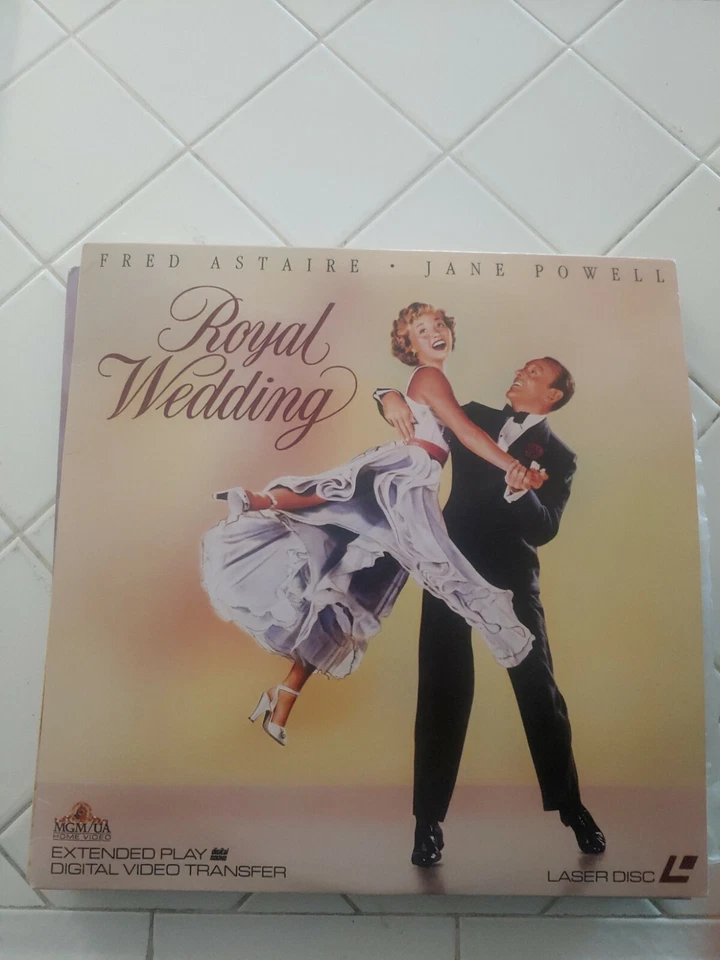 Royal Wedding  Fred Astaire Jane Powell Peter Lawford laserdisc vg Foto 1 de 4