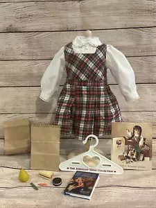 Pleasant Company Molly’s School Story Plaid Dress Lunch Bag Vintage 1991 - Picture 1 of 5