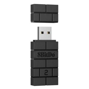 8BitDo USB Wireless Adapter 2 use PS5, PS4, PS3, Switch Pro, Joy-con on PC - Picture 1 of 23
