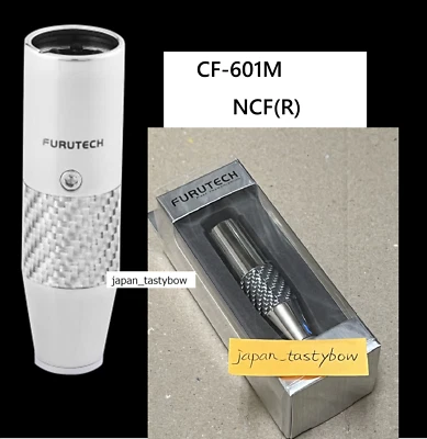 FURUTECH CF-601M NCF (R) alta gama grado XLR enchufe chapado en rodio (1 pieza) Foto 1 de 4