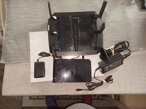 Netgear Nighthawk X6S R7900P AC3000 Tri-Band WiFi router. Netgear CN500 modem. - Picture 1 of 6