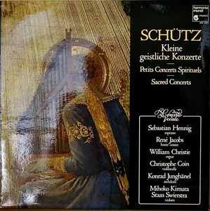 SCHUTZ: Kleine geistliche Konzerte (Sacred Concerts)-M1982LP FRENCH IMPT w/ BOOK - Imagen 1 de 1