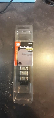 Gardner Bender GTB-406 Terminal Block 30A 600V 6 Pole 22-10AWG NEW - Image 1 of 2