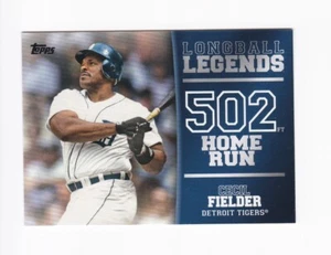 2018 Topps Longball Legends #LL10 Cecil Fielder Detroit Tigers - Bild 1 von 2