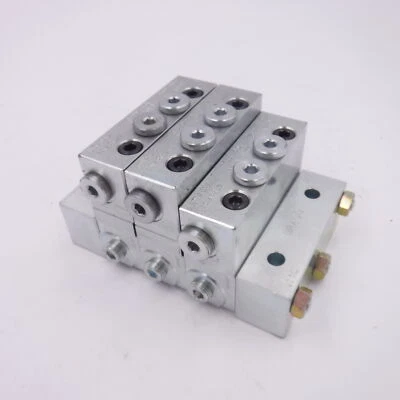 Graco Trabon MSP SS Modular Divider Valve 3500 PSI MSP-10S MSP-20S - Image 1 of 4