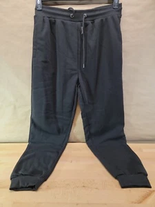 Galaxy By Harvic Mens Tech Fleece Slim Fit Jogger Pants Black Mens - Picture 1 of 11