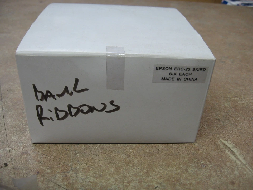 INK RIBBON EPSON ERC-23 VERIFONE P250 BLACK/RED 6 PACK - Image 1 of 3