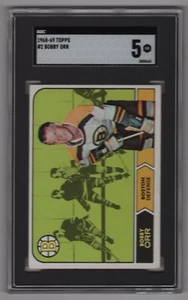 BOBBY ORR 1968-69 TOPPS 68-69 NR. 2 SGC 5 84960 - Bild 1 von 2