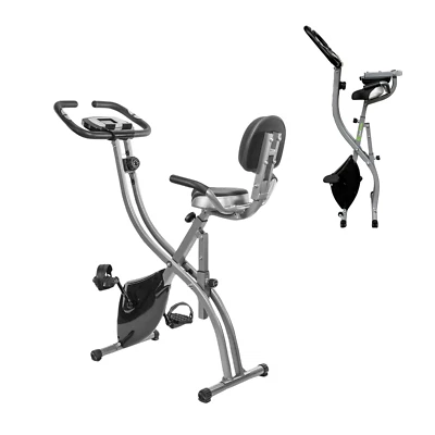 Exercise Bike X-Bike Foldable 3 IN 1 LCD 8 Levels Adjustment Home Gym Workout - Image 1 of 4