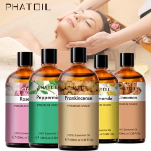100ml Essential Oils Fragrances oils Pure & Natural for Diffuser Humidifier,Skin - Picture 1 of 51