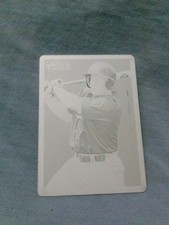 2006 BOWMAN CHRIS KOLKHORST BLACK PRINTING PLATE VERY RARE 1OF 1 AUTHENTIC  BY B