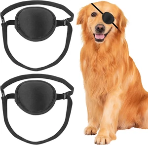 YeeBeny Dog Eye Patch, Eye Patch for Dogs Eye Injuries After Surgery Wounds, ... - Picture 1 of 13