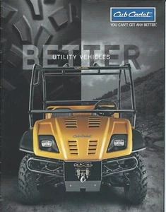 Brochure - Cub Cadet - UTV Utility Vehicles - c2006 (V228) - Picture 1 of 1