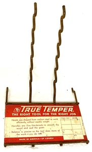 VINTAGE TRUE TEMPER TOOL WERBUNG, LADENDISPLAY, PEGBOARD, HÄNGEND, PROP, GESCHENK :) - Bild 1 von 10