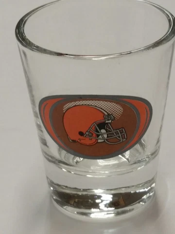 NFL Cleveland Browns Shot Glass, NEW (Vortex) Cover