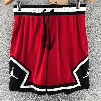 Pantalones Cortos Jordan Dri-Fit Diamond Para Hombre Talla S Rojo Negro Blanco DX1487 687 Foto 1 de 4