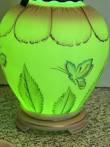Fenton Lmtd Ed Burmese Ginger Jar 3 pc Connoisseur Collection Fam Signed Sticker - Picture 1 of 22