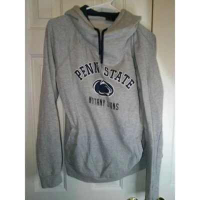 Moletom com capuz Colosseum Penn State Nittany Lions cinza esportes universitários grande - Imagem 1 de 3