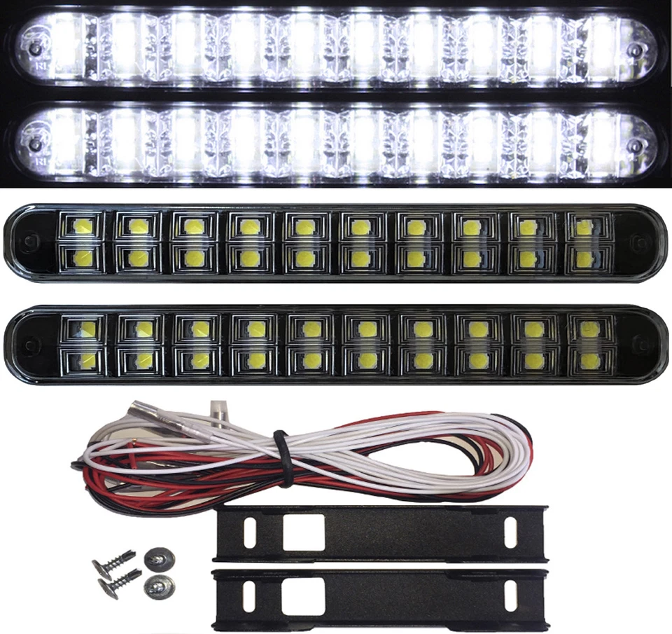 2x LED Tagfahrlicht 40SMD für Audi A4 8E B5 B6 Limousine Avant A5 8B 8T 8T3 8F7 - Bild 1 von 1