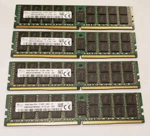 Memoria de servidor ECC registrada Hynix 64 GB (4x16 GB) HMA42GR7MFR4N-TF PC4-2133P - Imagen 1 de 3