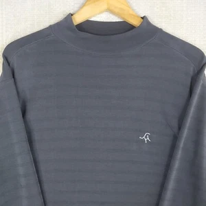 ASHWORTH x SAND HILLS NEBRASKA Size Large Mens Mock Neck Long Sleeve Shirt Golf - Picture 1 of 15