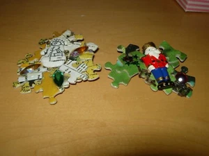2 HANDCRAFTED HOLIDAY PUZZLE PINS-(1) SNOWMAN--(1) SOLDIER---#R15A-3 - Bild 1 von 24