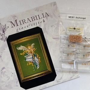 Paquete de gráficos y adornos de punto de cruz con cuentas de arcángel diseños Mirabilia - Imagen 1 de 23