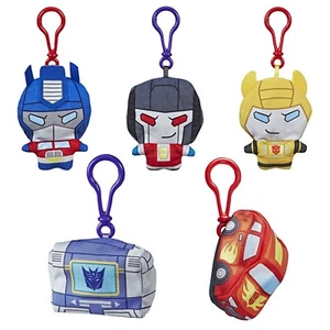 Transformers Clip Bots Plush Figures (Choose from 5 Characters) by Hasbro - Picture 1 of 28