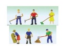 6064 MODEL POWER Lot de 6 personnages de la ferme environ 4cm 0 / O