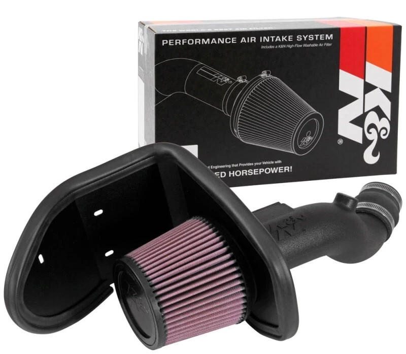 K&N COLD AIR INTAKE - 57 SERIES SYSTEM FOR Chevy Malibu 2.0L 2013 2014 2015 — 第 1/4 张图片