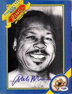 Archie Moore Autographed Signed Magazine Page Photo PSA/DNA #S48860 - Picture 1 of 2