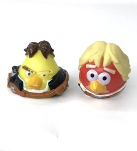 Angry Birds Star Wars Han Solo Luke Skywalker Red Bird 1” Mini Action Figure Toy - Picture 1 of 14