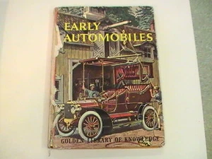 1961 Early Automobiles HC Golden Library of Knowledge - Picture 1 of 1
