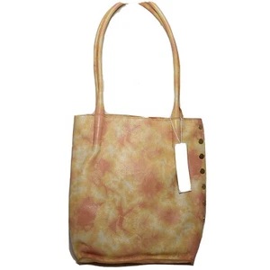 Hammitt Oliver Medium Beuteltasche Ringelblume Mango Batik Hobo Ledertasche 10 B" x 13 H" neu - Bild 1 von 6