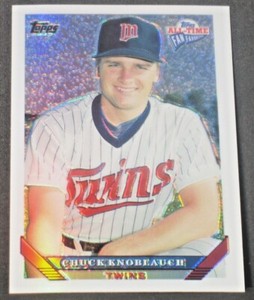 Chuck Knoblauch 2005 Topps All Time Fan Favorites Refractor #5 (20/299) Twins
