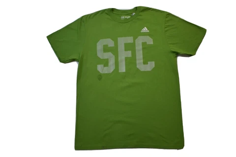 adidas Mens MLS SFC Seattle Sounders FC Soccer The Go-To Tee Shirt NWT L,XL,2XL Cover
