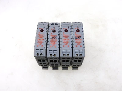 LOT OF 4 CONTINENTAL INDUSTRIES I/O MODULE LOGIC RM ODC24 5-60VDC - Image 1 of 2